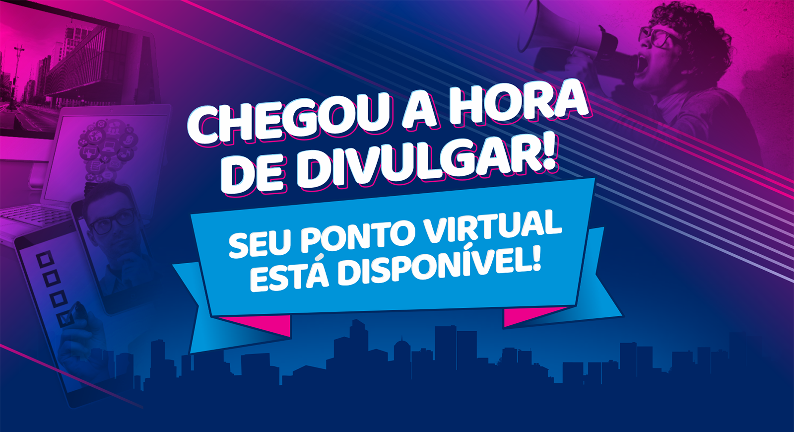 Seu Ponto Virtual está Disponível - Agência de Design - ELCAGE