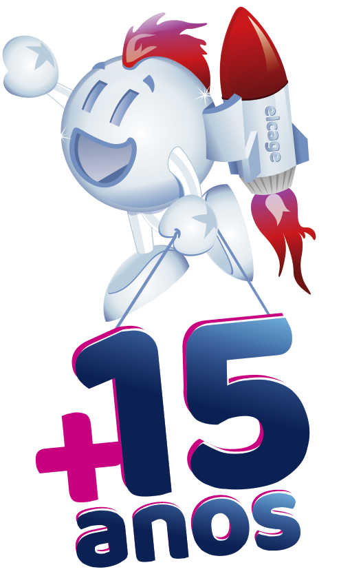 MASCOTE DA AGENCIA DE DESIGN ELCAGE